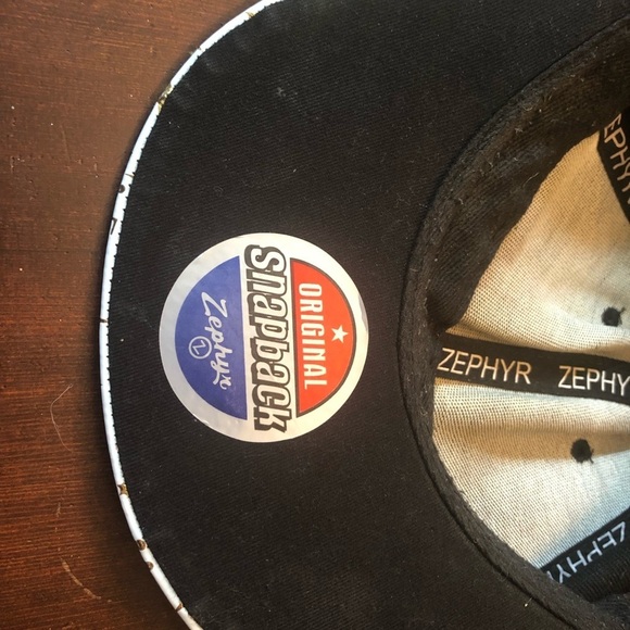 - Mens snapback zephyr hat. NEW - Picture 4 of 5